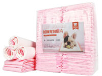 Puppies suck water and diapers