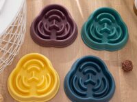 Pet Slow Feeding Bowl Dog Bowl Anti-choke Anti-skid