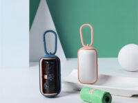 Portable Cats Dogs Garbage Bag Holder Pet Poop Bags Carrier Dispenser